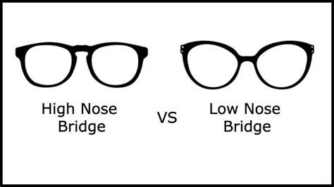 difference between low bridge glasses.